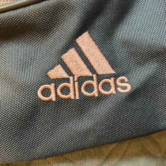 Adidas Gray and Orange Sackpack - Picture 2 of 5